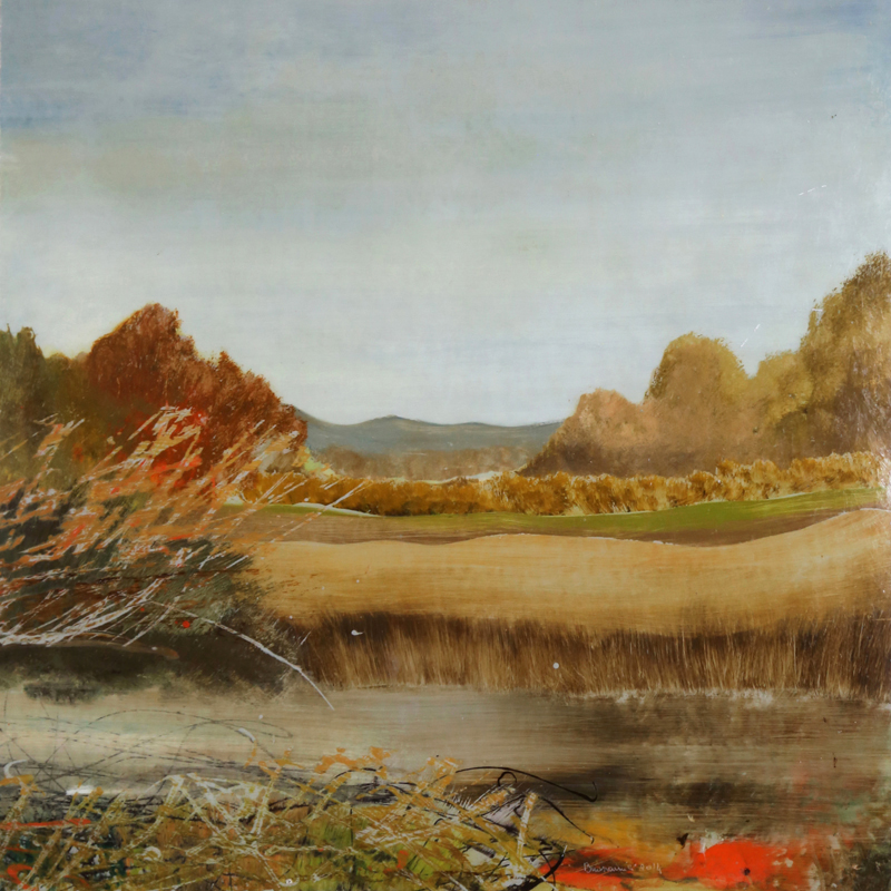 Riccardo Corti, 'Domani' (part.), olio su tela, cm 40 x 50