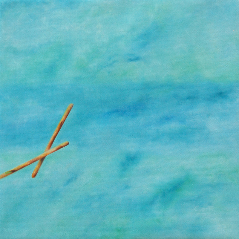 Beppe Francesconi, 'Tutte le cose che devi ancora fare', acrilico e olio su tela, cm 50 x 50